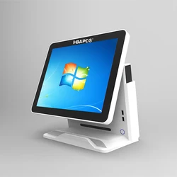 Kassasysteem kassa kassasysteem 15-inch touchscreen monitor Display retail pos-terminal ramen voor supermarktbetaling
