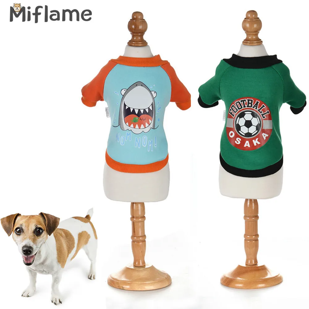 Miflame 2021 New Dog Hoodies Fashion Small Dogs Clothes For Pet Sweatshirts Schnauzer Spitz Casual Puppy Clothing Autumn Winter