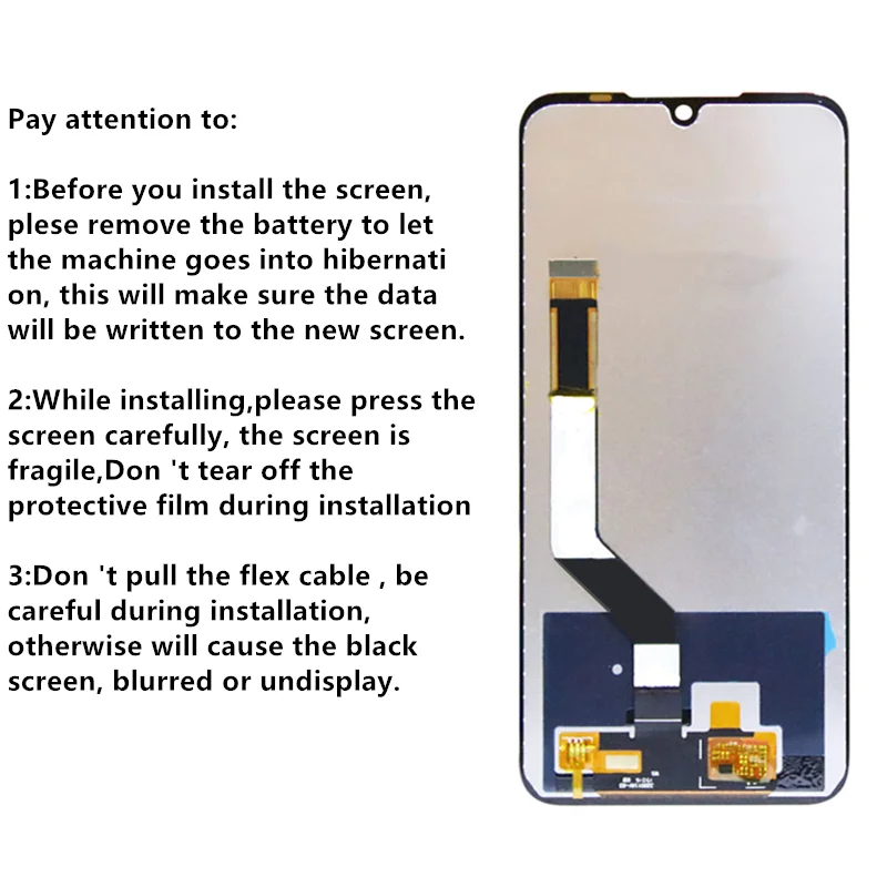 Original Display with frame for Xiaomi Redmi Note 7 Redmi Note 7 Pro LCD Touch Screen Digitizer Assembly Repair Parts