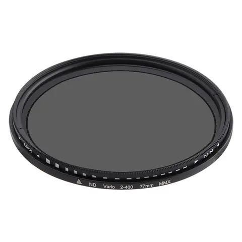 ND 카메라 필터 조정 가능, 30/37/40 중립 밀도 페이더 가변 유리 ND2-400, 5mm, 43mm, 46mm, 49mm, 52mm, 55mm, 58mm, 62mm, 67mm, 72mm, 77mm, 82mm, 86mm
