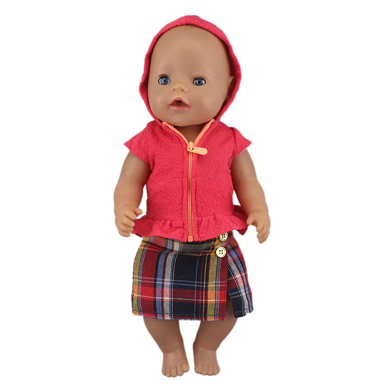 New Dress Wear For 43cm Baby Doll 17 inch Reborn Baby Doll Clothes
