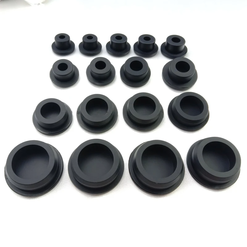 Black Silicone rubber plug with Environmental protection material for blocking any round hole 40mm45mm50mm55mm60mm65mm70mm