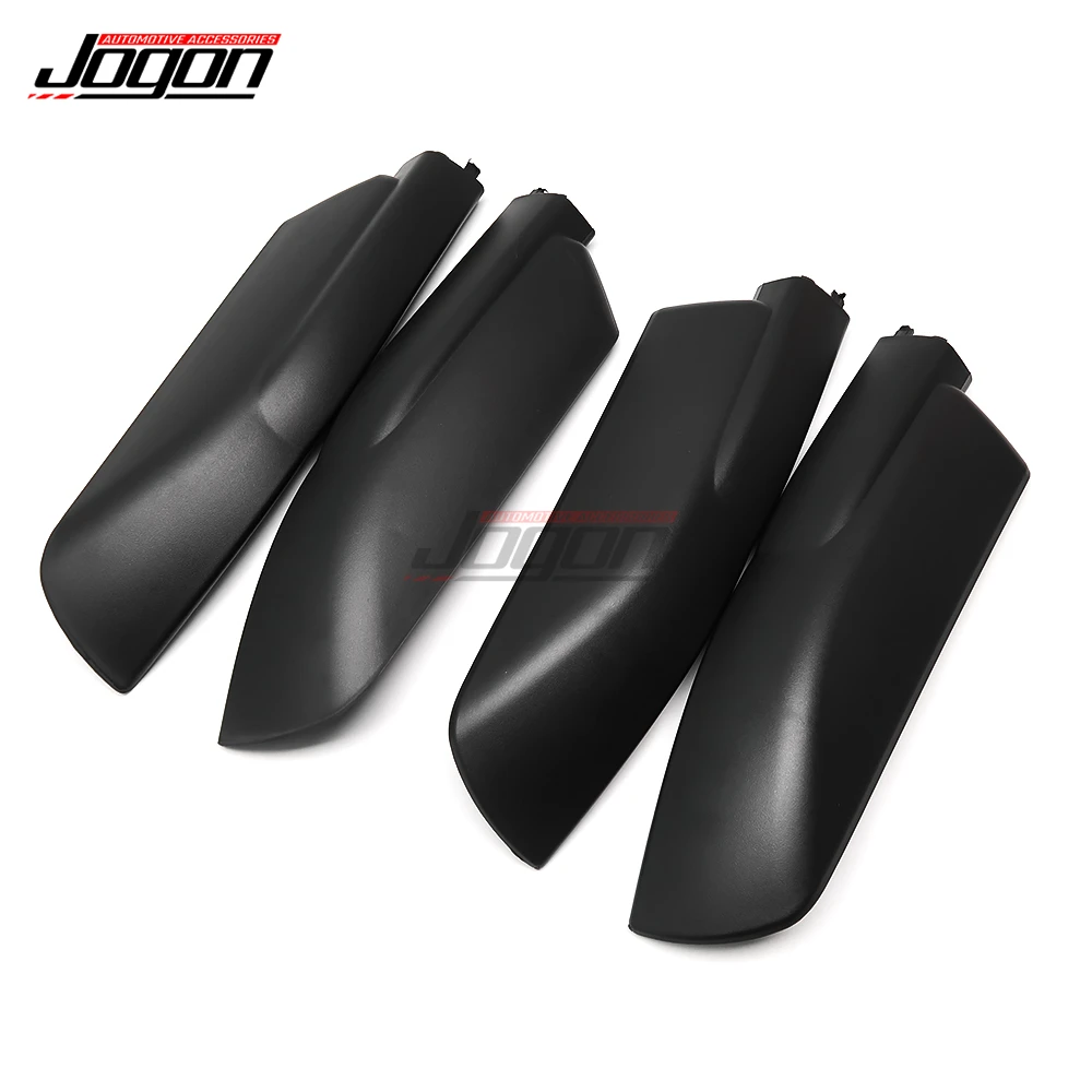 4Pcs Roof Rack Bar Rail End Cover Shell Cap Replacement Decoration Trim For Toyota Sequoia XK60 XK 60 2008~2020 Car Accessories