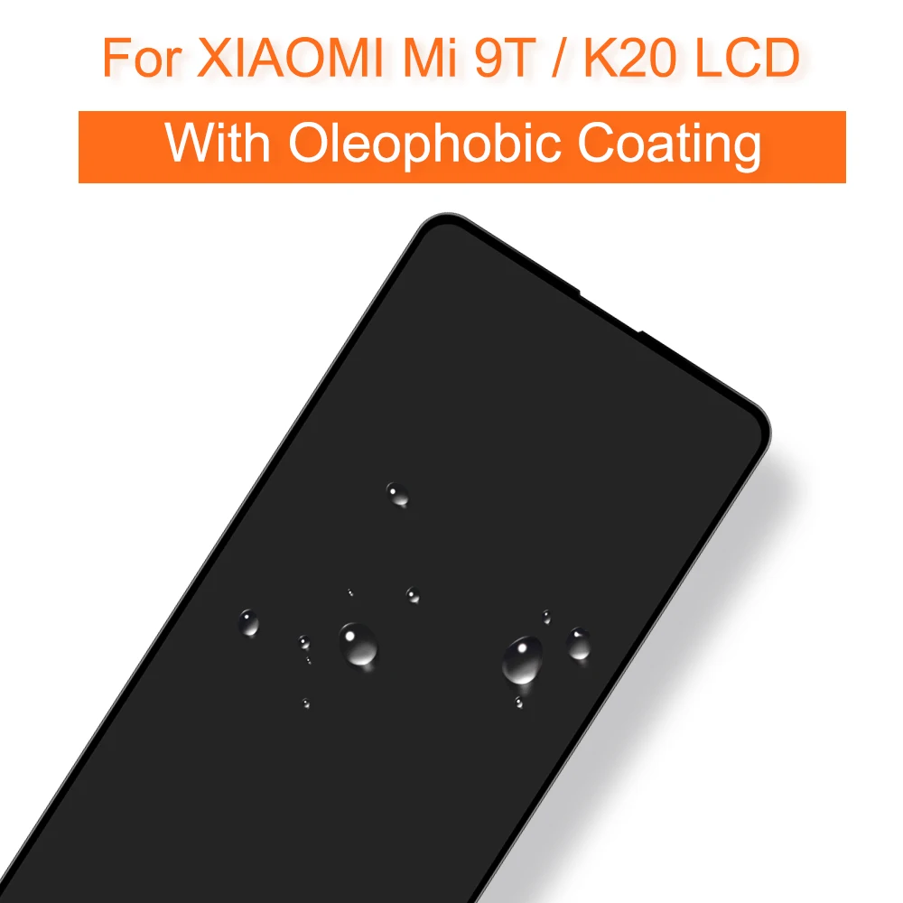 6.39 inch Super Amoled Mi 9T Pro LCD For Redmi K20 Pro Lcd display Touch Screen Digitizer Parts For Xiaomi9T Redmi K20 Lcd