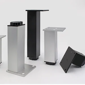 Füße mit Aluminiumlegierungsmöbeln, verstellbar, Beine, Stütze, Tisch, Stühle, Sofa, Bett, Sofa, quadratischer Level, 50 Einheiten 8 Haupttischliftverkäufe - №5