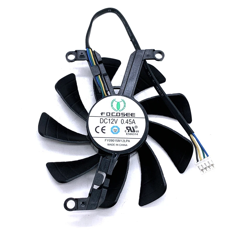 Cooling Fan FY09015M12LPA 85MM 4PIN KFA2 RTX3060 GPU FAN For KFA2 GeForce RTX 3060 TI (1-Click OC) LHR Graphics fan repair