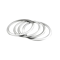 For Nissan Qashqai J11 2014 - 2018 Chrome Car Speaker Ring Shape Sticker Interior Frame Cover Auto Parts