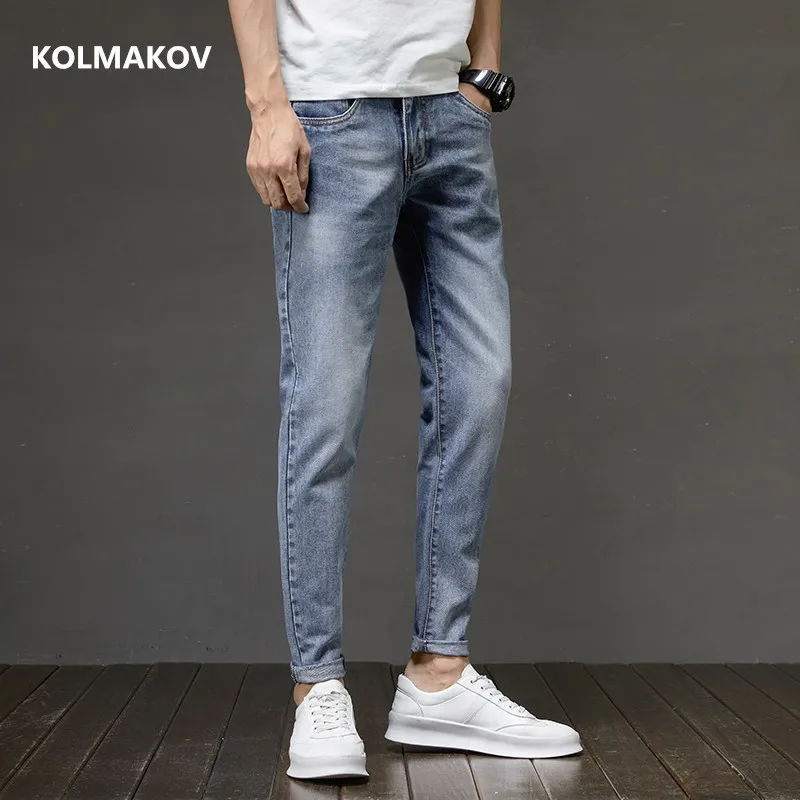 

2023 new arrival high quality casual slim fit elastic jeans men ,men's Denim skinny jeans men size 27-36 Z602