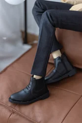 BJD Shoes Uncle Pointy Shoes Black ankle boots BJD Doll accessories