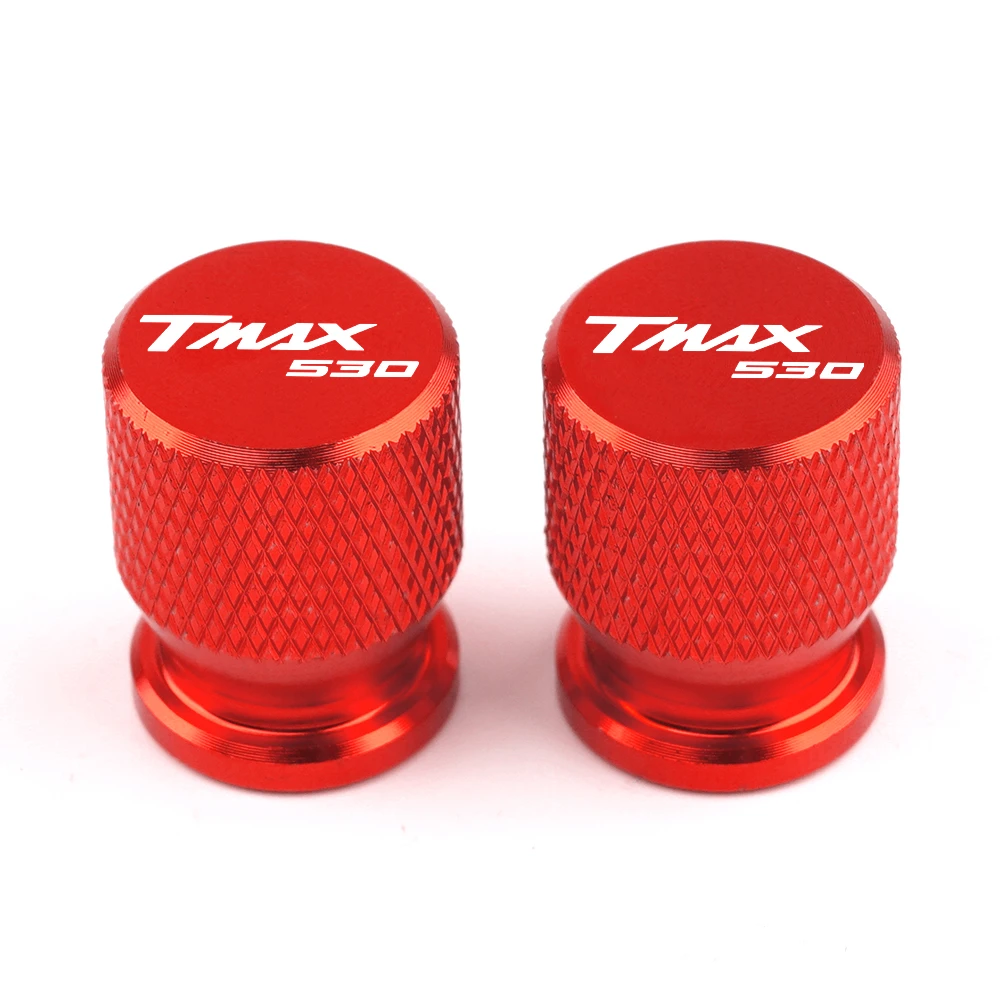 For YAHAMA TMAX TMAX530 530 Universal Motorcycle CNC Accessories Aluminum Vehicle Wheel Tire Valve Stem Caps Covers With logo