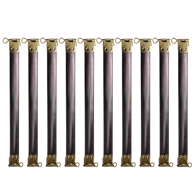 Flex Frame voor Handtassen en DIY-Projecten: Een Gedetailleerde Beoordeling van de 10Pcs Metalen Interne Flex Frame in Brons