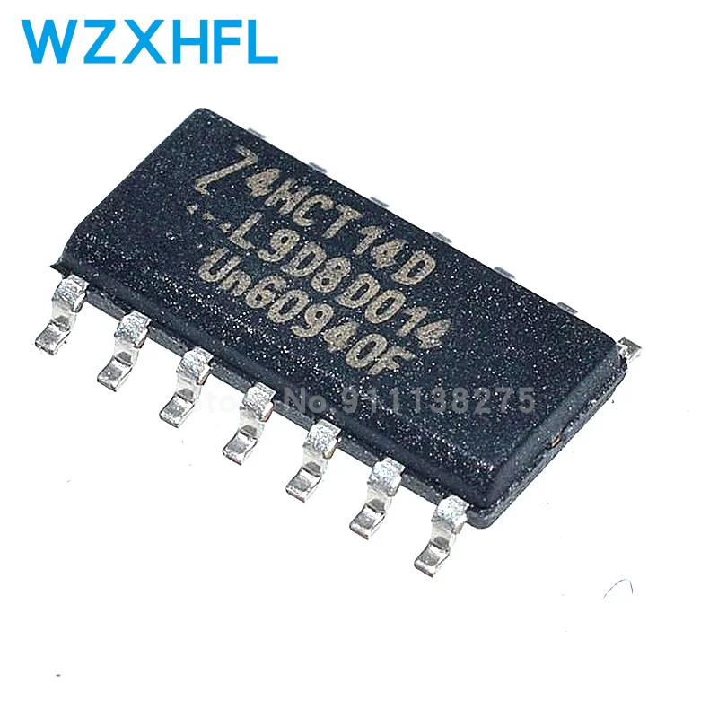 10pcs 74HCT14D SOP-14 SN74HCT14DR New and Original IC