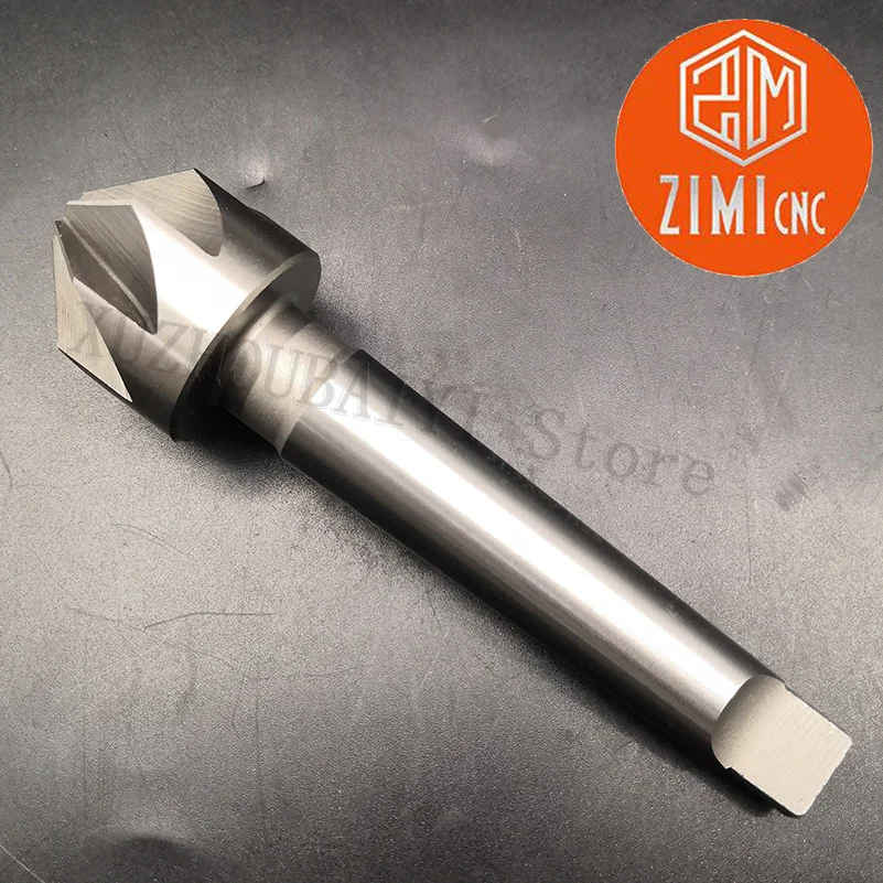 Taper shank chamfering knife 90° 18mm 20mm 22mm 25mm countersinking multi-blade metal chamfering tool