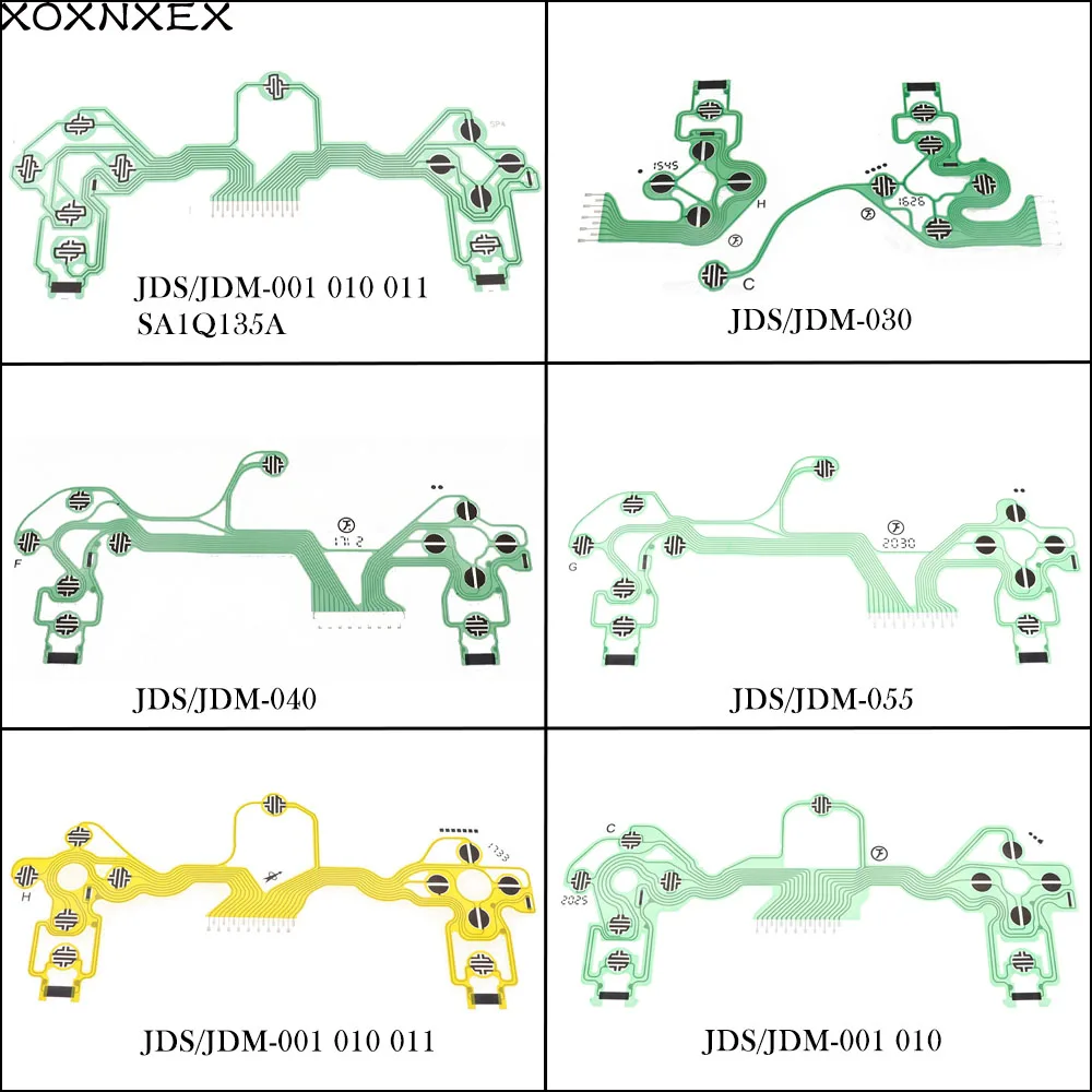 สําหรับ PS4 controller conductive film flex cable คุณภาพสูงสําหรับ PS4 จอยสติ๊กส่วนซ่อม JDS 001 010 011 030 040 055