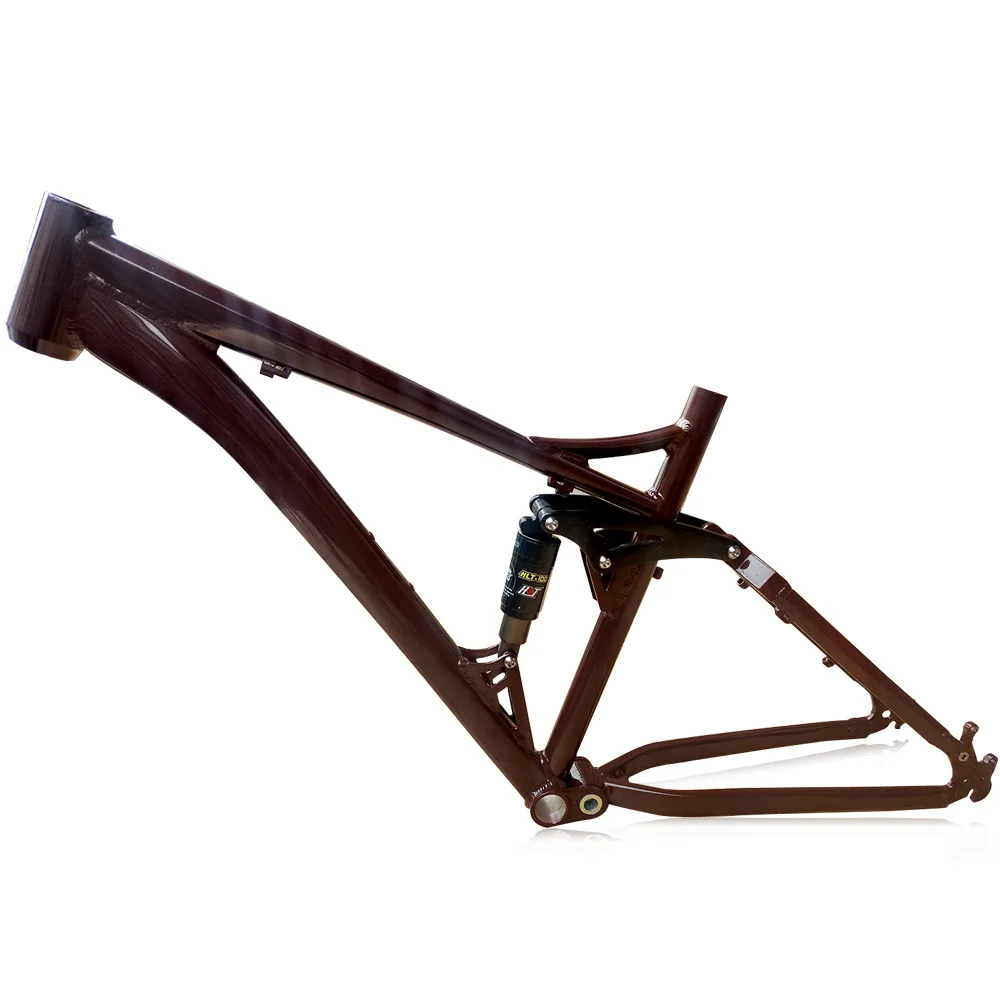 Kalosse 68MM BB Aluminum Bike Frame 135*10MM Dropout Full Suspension Bicycle 150 MM Travel