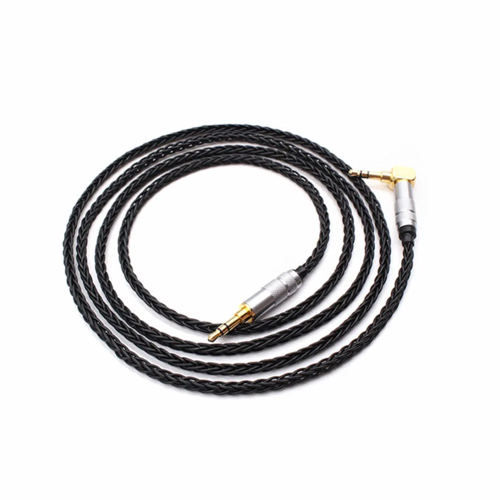 

Thouliess 3.5 Stereo Male to 3.5mm Male Single Crystal Copperr Silver Plated Audio AUX Cable Cord Audio Adpter Cable