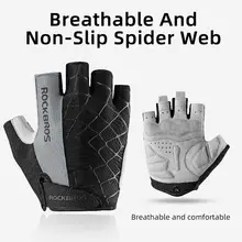 Half Finger Cycling Gloves Men Women #5
