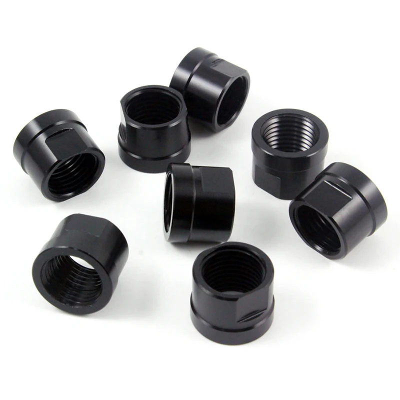 Bicycle Thru Axle Nut M15x1.5mm Axle Cap 1.5mm Thread Pitch Axle Nuts M15 Axle Screw Nuts Bicycle Accessories