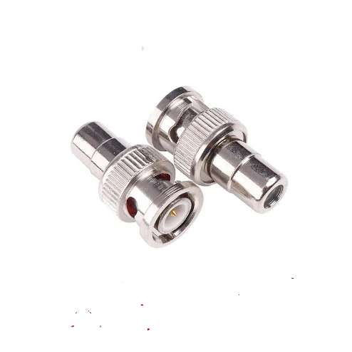 1Pcs Bnc Male Naar Rca Vrouwelijke Jack Rf Coax Adapter Connectors