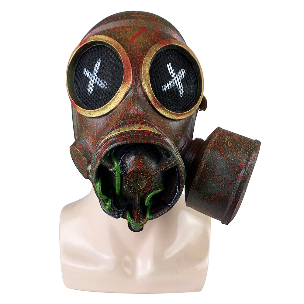 Halloween Punk Maschera Antigas Inodore Creativo Spaventoso Maschera di Halloween Costume Pieno Viso Maschera Cosplay Maschera di Halloween Del