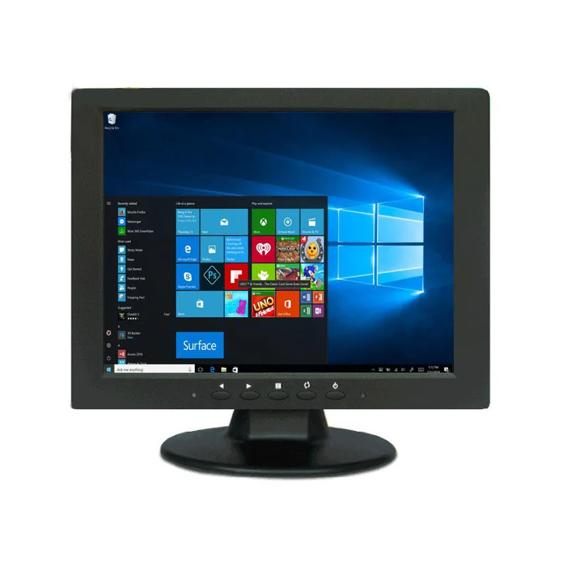 

10.4 Inch POS LCD Display with VGA Input, 800 x 600 Cheap Small Lcd Monitor Desktop Monitor with AV/BNC/VGA/HDMI/USB Interface