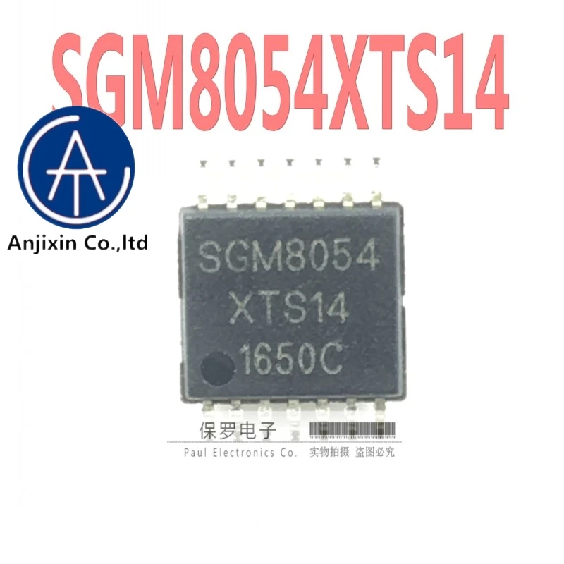 

10pcs 100% orginal new real stock Operational amplifier SGM8054XTS14/TR SGM8054 TSSOP-14