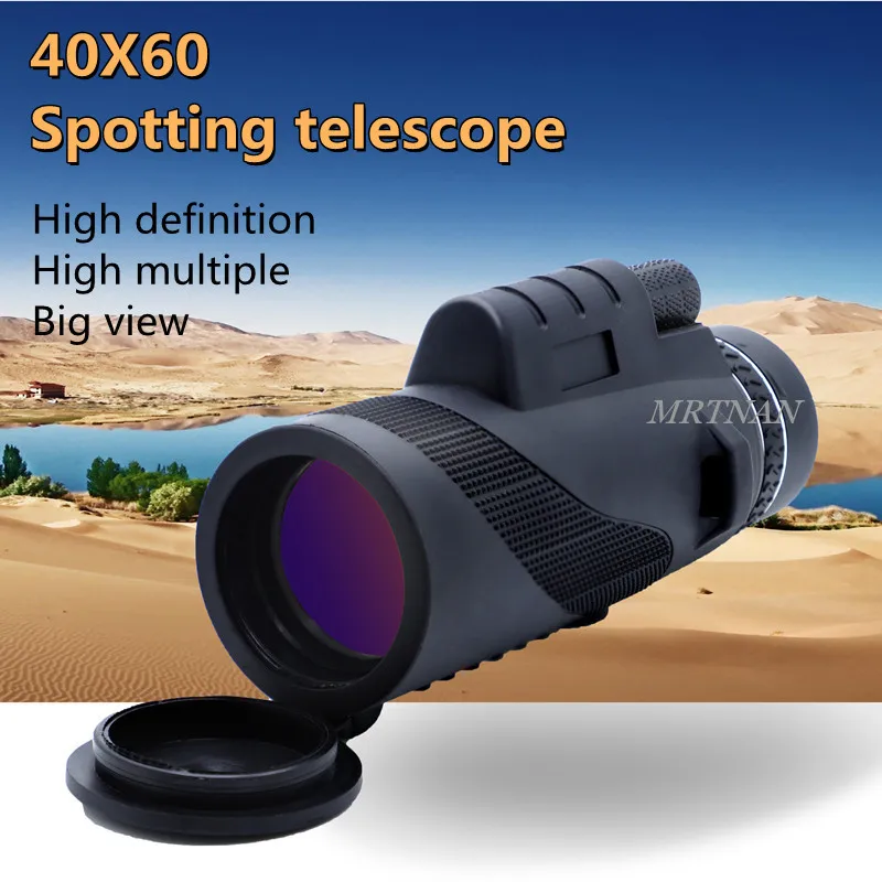 40X60 night vision HD optical binoculars waterproof ultra-clear outdoor hunting binoculars monocular powerful outdoor binoculars