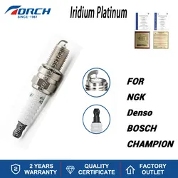 Candle Replace for Bujia IKR9H8 Iridium Platinum Spark Plug TORCH DK9RTIP Denso IXU27 Champion 1006 Beru Z338 Ignition System