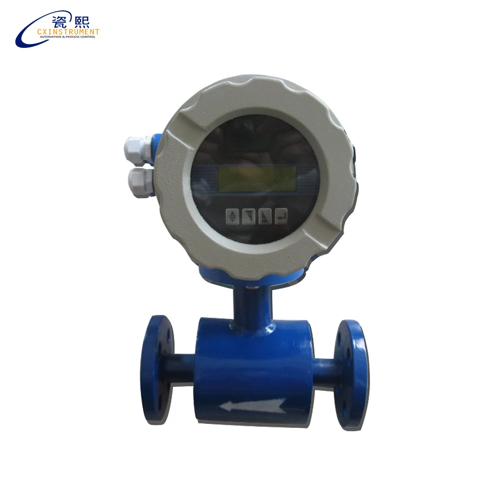 

DN100 Diameter 16.0-250m3/h flow range and LCD Display digital water flow meter