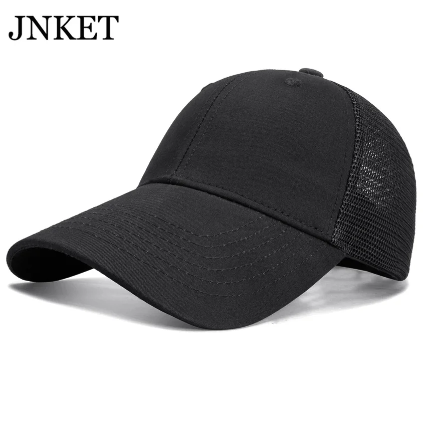 JNKET Fashion Baseball Cap Men Women's  Mesh Baseball hats Adjustable Snapbacks Hats Summer hat  Gorras Baseball Casquette