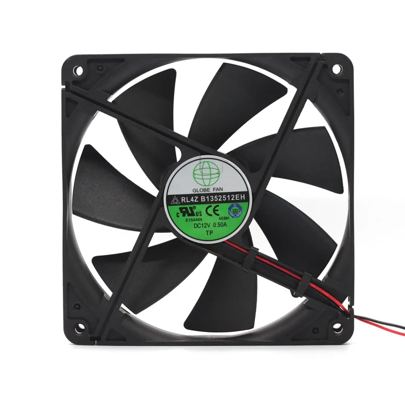 

For Globe Fan RL4Z B1352512EH 12V 0.5A 13.5cm Power Supply Of PC Case Cooling Fan