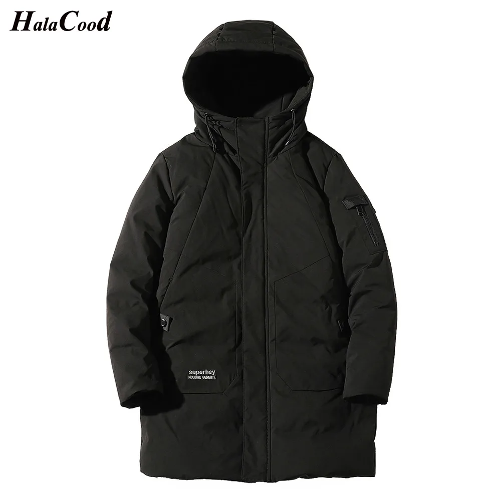 

Hot Mens Hooded Long Duck Down hooded Jackets Man Thick Winter Down Coats Male Fashion Warm Outerwear Overcoats Duck Down Jacket