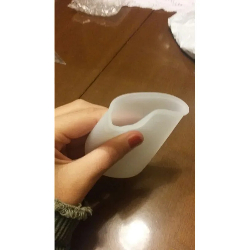 1X Silicone measuring cup Resin Silicone Mould 5*7cm handmade DIY Jewelry Making tool epoxy resin cup crystal scale 100ML