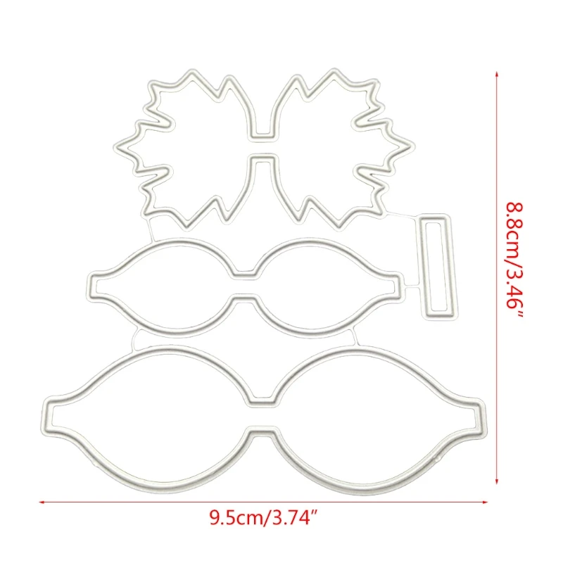 Bow Metal Cutting Dies Stencil DIY Scrapbooking Album Paper Card Template Mold Embossing Craft Decoration