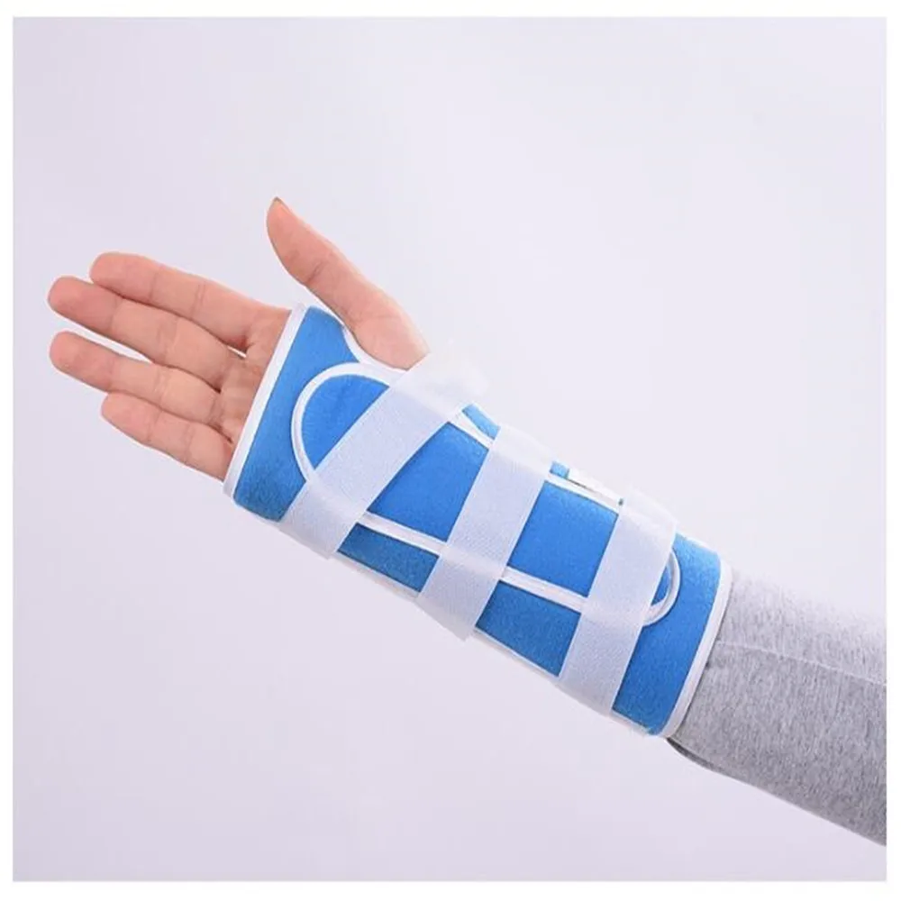 Blue Carpal Tunnel Wrist Supports Brace Lengthen Bandage Hand Wrist Protectors Adjustable Orthosis Hand Safety