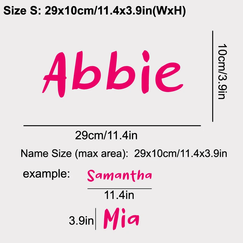 CUSTOM NAME YOUR TEXT Vinyl Decal Sticker Car Window Personalized Lettering boys girls childrens Home Decor