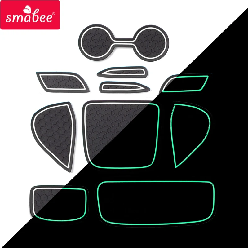 Smabee Anti-Slip Tor Slot Tasse Matte für Toyota Yaris GR 2020 2021 KSP210 MXPA1 MXPH1 Gummi Bahn Auto tür Pad Matten Zubehör