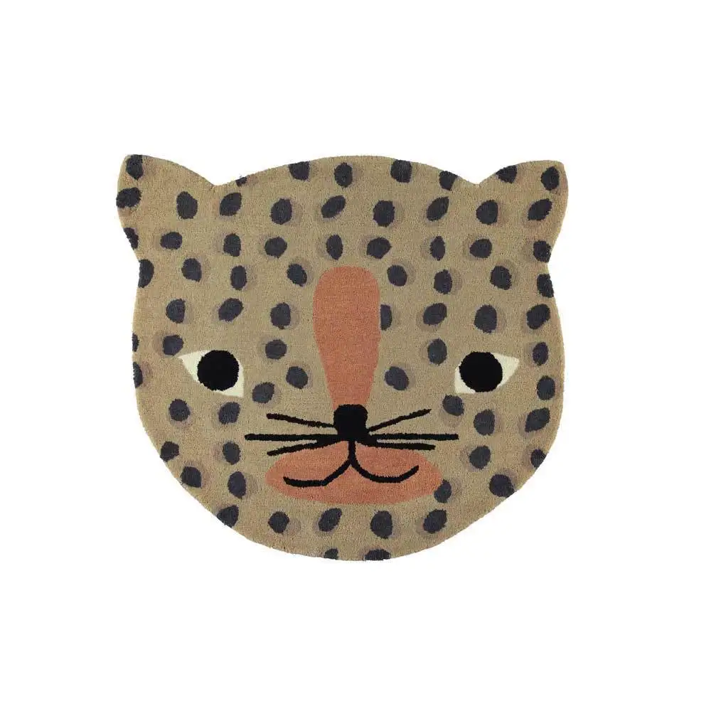 Ins Baby Play Carpet Leopard Animal Infant Crawling Blanket Kid Room Floor Mat Cartoon Rugs Children Room Decor Photography Pad