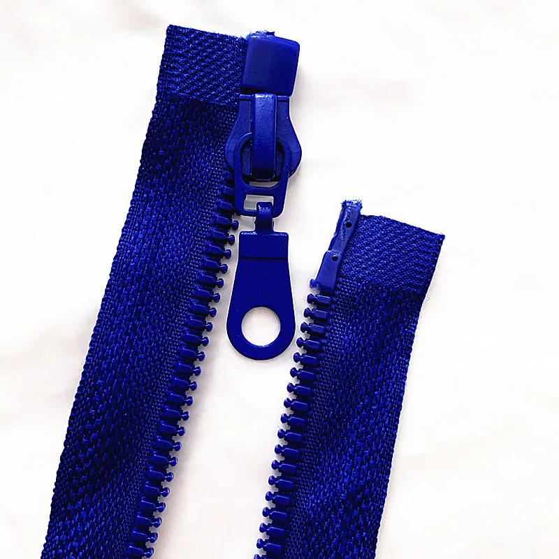 2 pieces of 5#30cm (12 inches), resin zipper opening, automatic environmental protection lock, plastic zipper, used for sewing