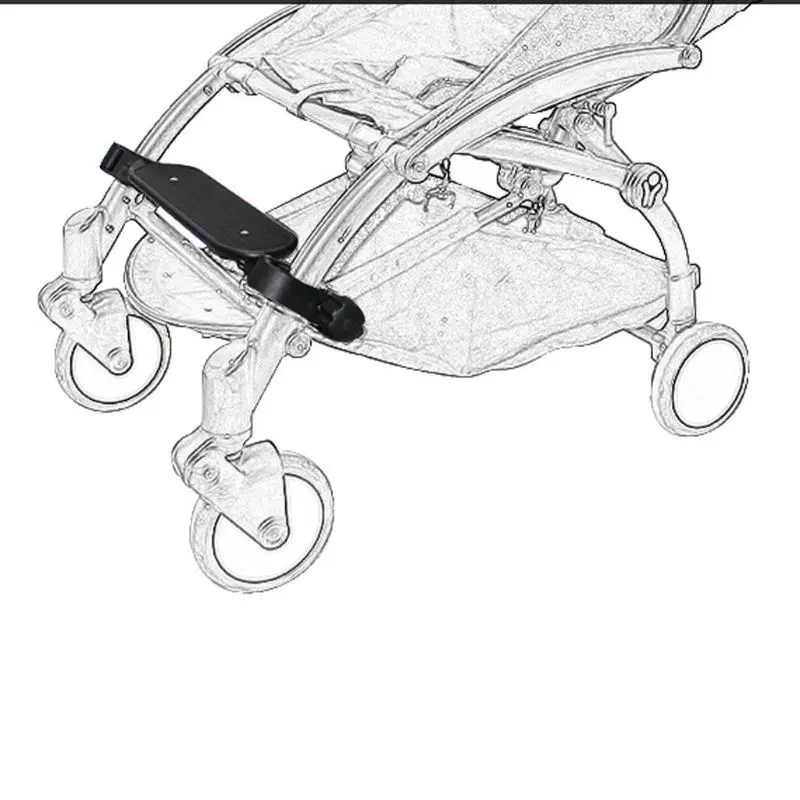 Pedal ajustável para carrinho de bebê, pedal para descanso de pé, apoio para os pés, acessórios para carrinho de bebê, transporte infantil, extensão de pés, placa de pé