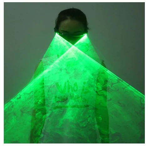 تكنولوجيا المستقبل مرحلة الحفلات المسائية أحمر أخضر أزرق نظارات الليزر نظارات الأداء الليزر الرقص الفضاء عرض الدعامة #2