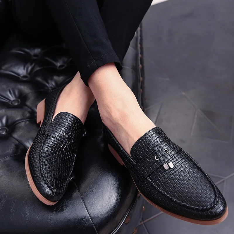 

Nice Brogue Shoes Men Genuine Leather Loafers Cow Leather Men Casual Shoes Luxury Brand Male Footwear High Quality British A1332