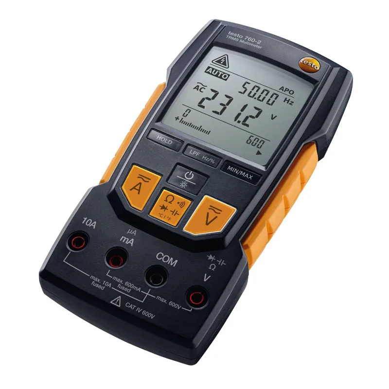 Professional Testo 760-2 Digital Multimeter Capacitor Tester ac/dc Current Voltage Voltmeter Capacitance Universal Meter Ammeter