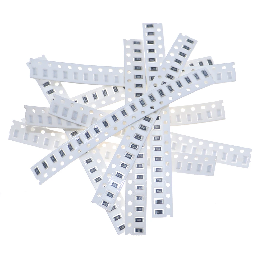 660 Stks/partij 33Valuesx 20Pcs 1206 Smd Weerstand Kit Diverse Kit 1ohm-1M Ohm 1% Sample Kit