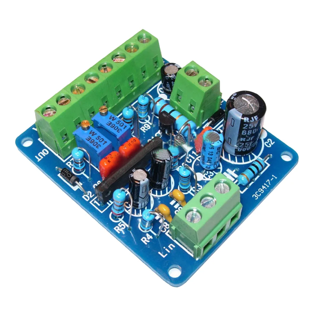 DC 12V VU Meter Driver Board Audio Power Amplifier Level Meter Drive Module EM88