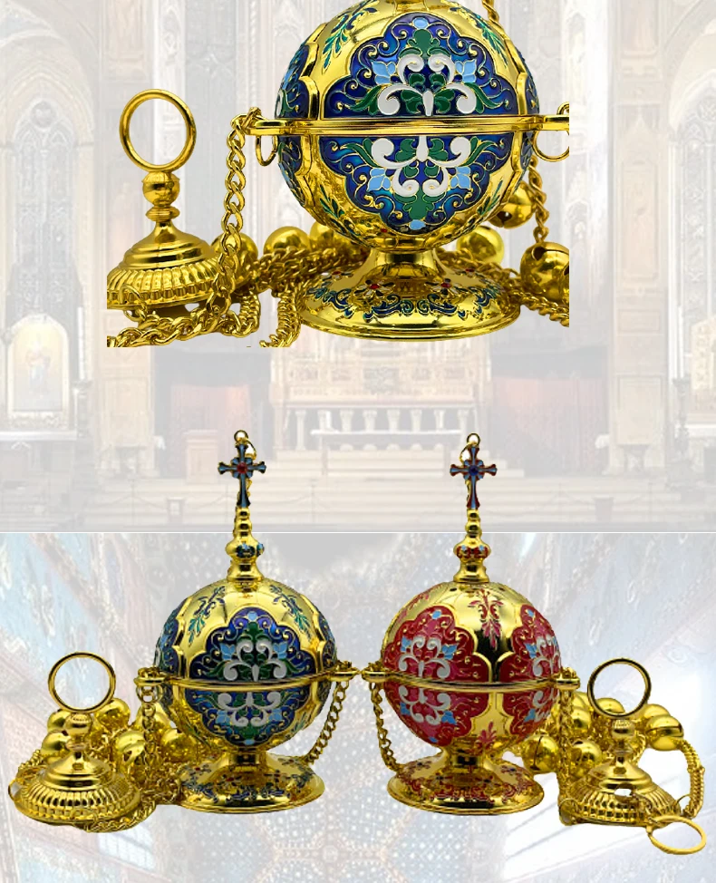 Räuchergefäß eisernes kreuz holz kreuz kreuz deko russisch ortodoxische kreuz jesus tisGold Weihrauch Brenner Jesus Kruzifix Wand Kreuz Orthodoxe Kreuze Kirche Dekoration Russische Orthodoxe Kirche Quemador de incienso – Detail 6