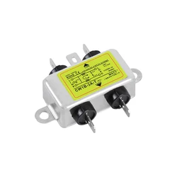 EMI Filter AC 220V 250V Single Phase Power Filter CW1B 1A 3A 6A 10A Anti-interference Terminal Plug-in Filter for Power Supply