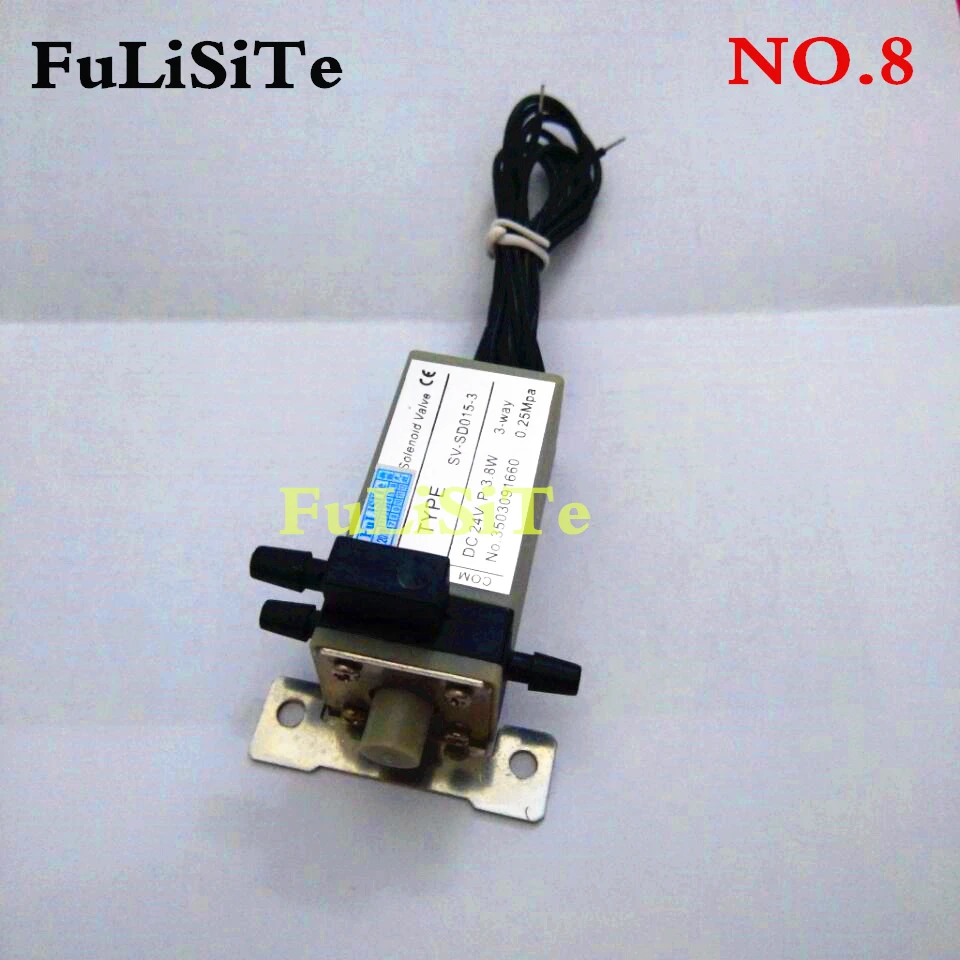 Flatbed UV solvent printer Micro solenoid valve 3 ways ink valve 3.8W KHF-005-045 for Wit-color Flora solenoid ink valve