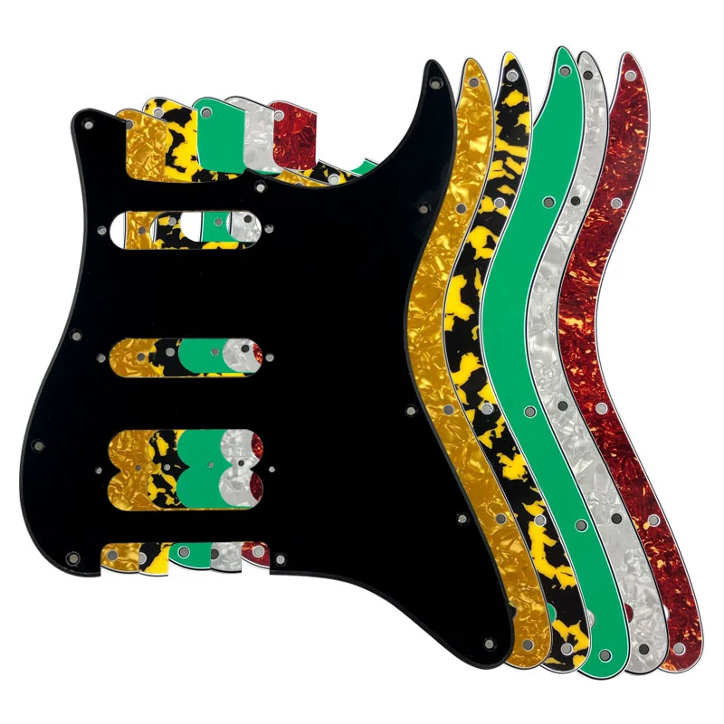 

Xin Yue Guitar Accessories Pickguard No Control Hole For Fender Strat Player Humbucker Standard ST HSS Guitarra No Switch Hole