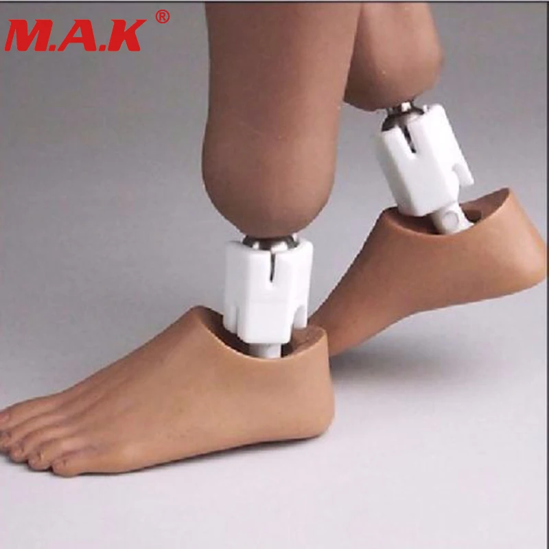 In Stock 1/6 heightened foot connector accessory model for 12-inch boy doll model toy accessory